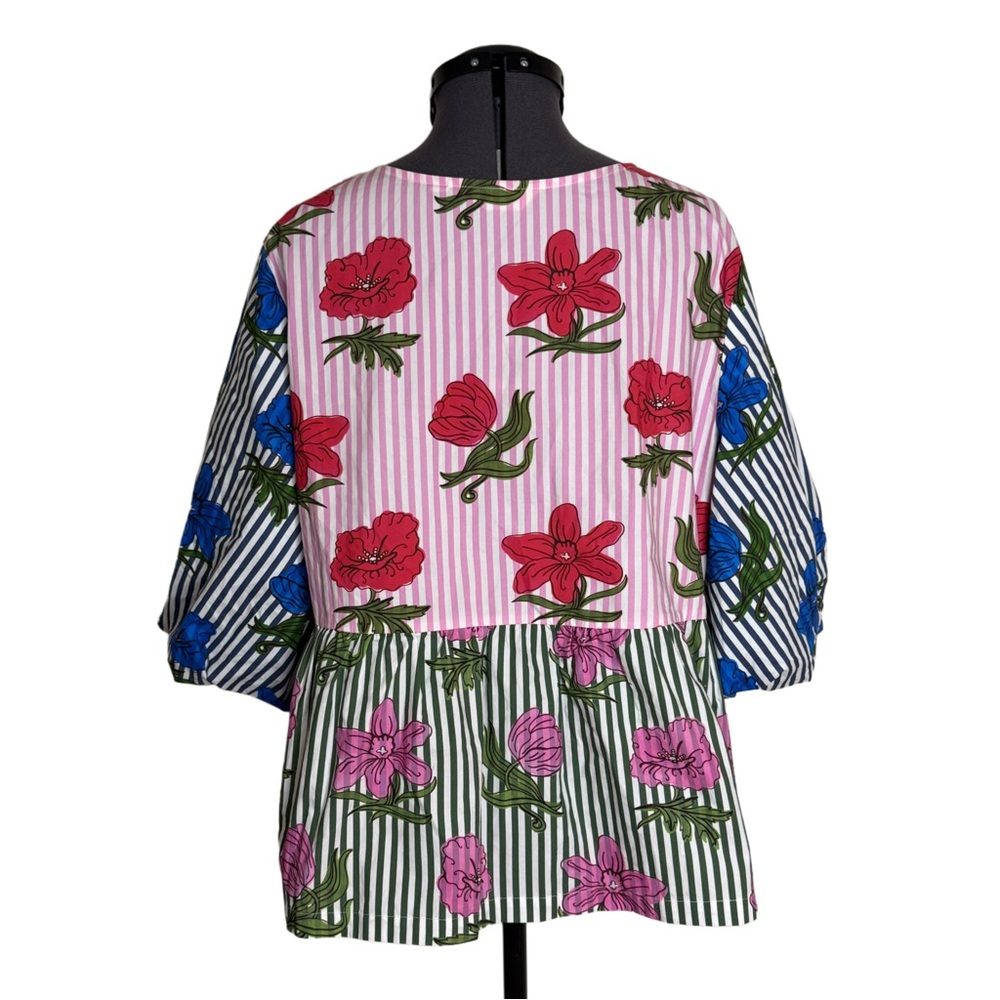 Gorman Woodblock Flora Top - Picture 4 of 9